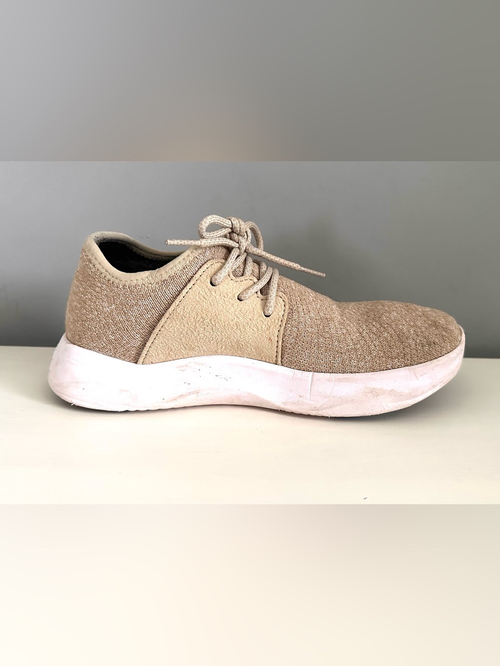 Vessi - Everyday Shoe, Sneaker, Beach Beige, Waterproof, Size 7, Lightweight - Picture 5 of 10